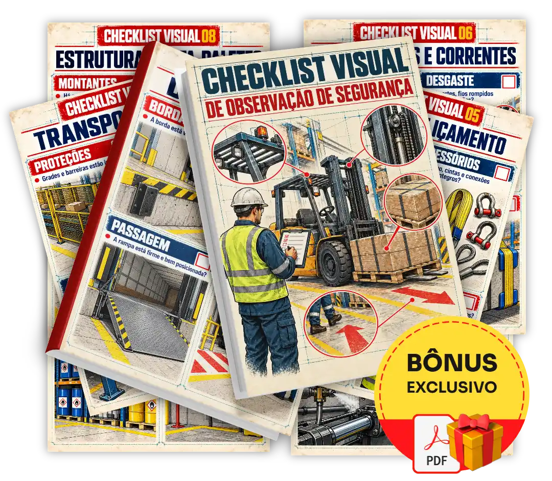 Mockup do bônus Checklist Visual de Observação de Segurança