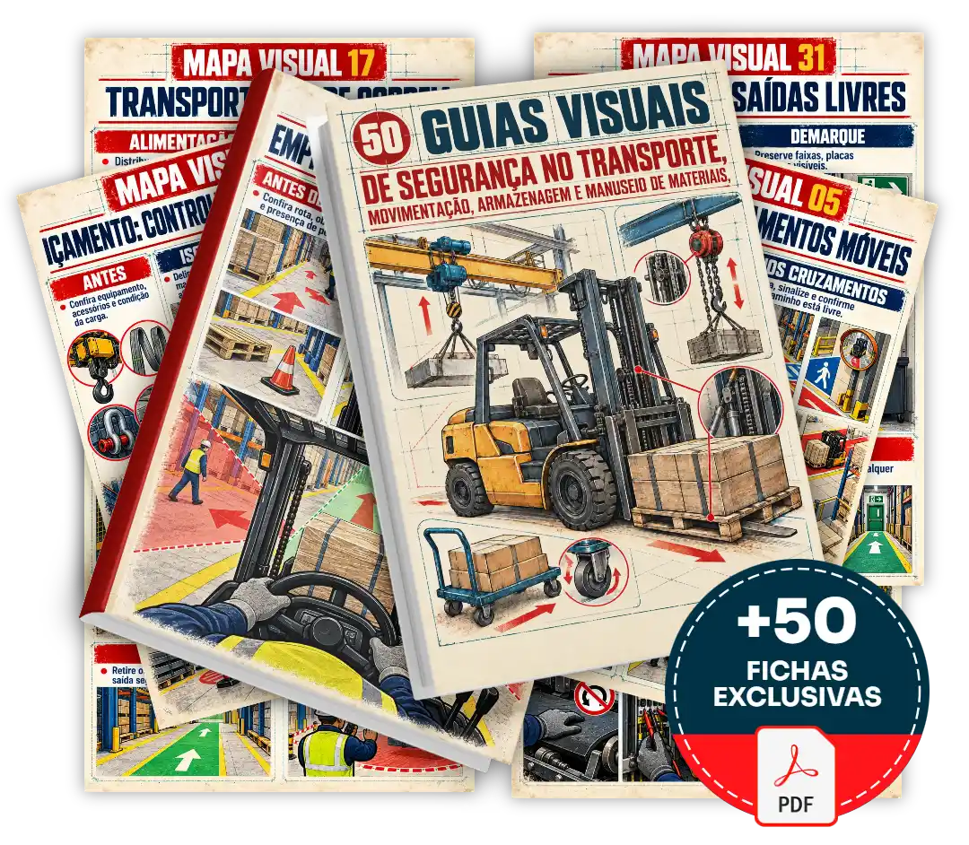 50 guias visuais de segurança no transporte e manuseio de materiais